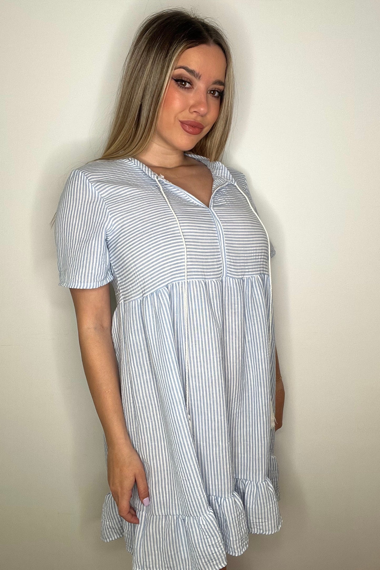 Vestido marinero azul