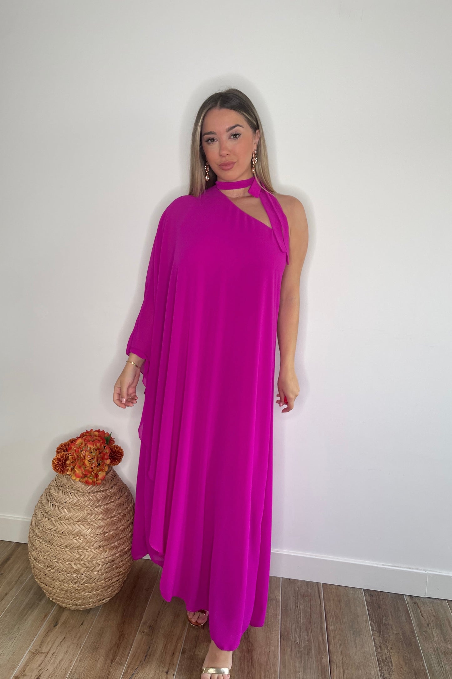 Vestido Ariel Buganvilla