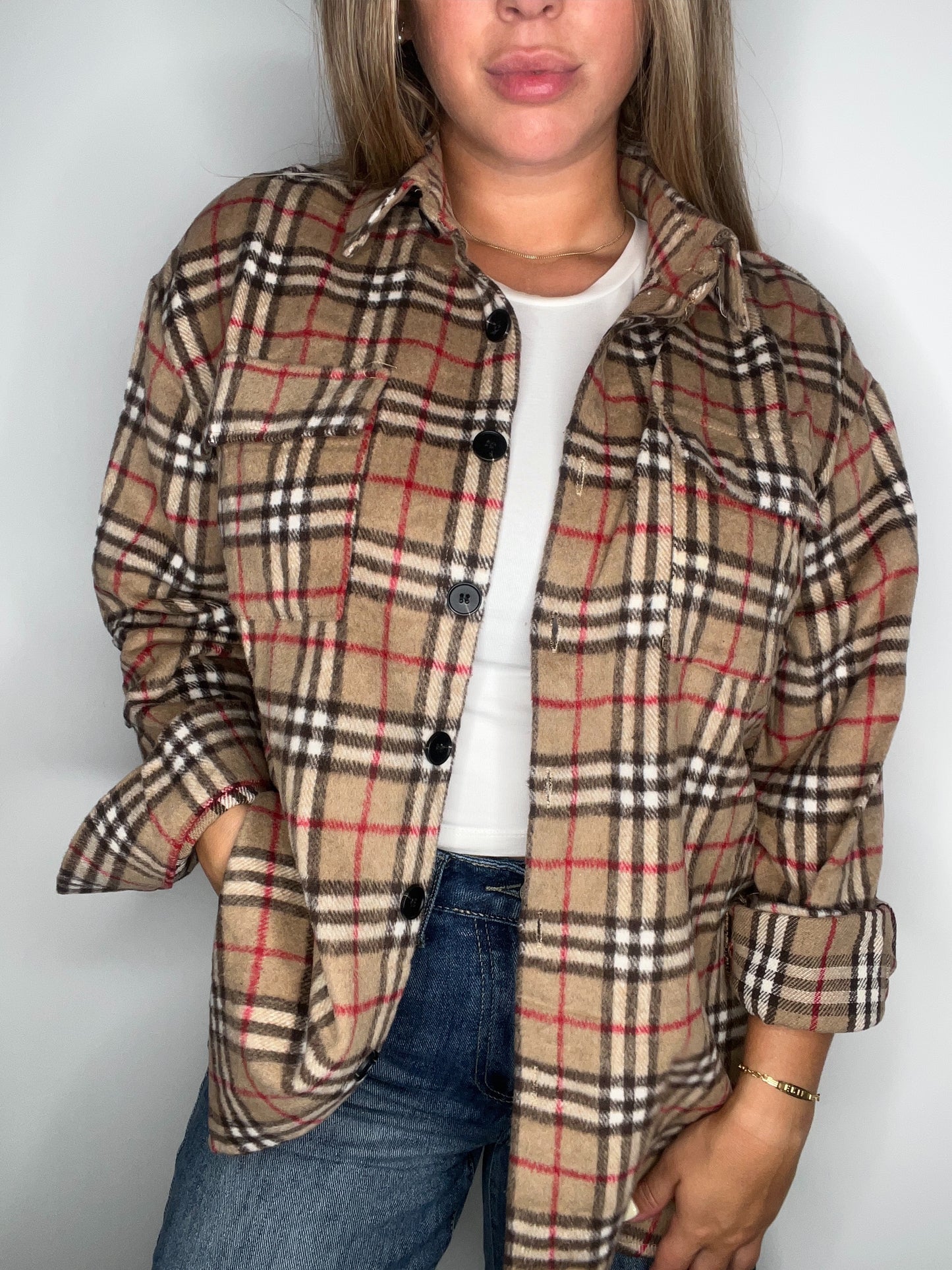 Camisa Felpa cuadros