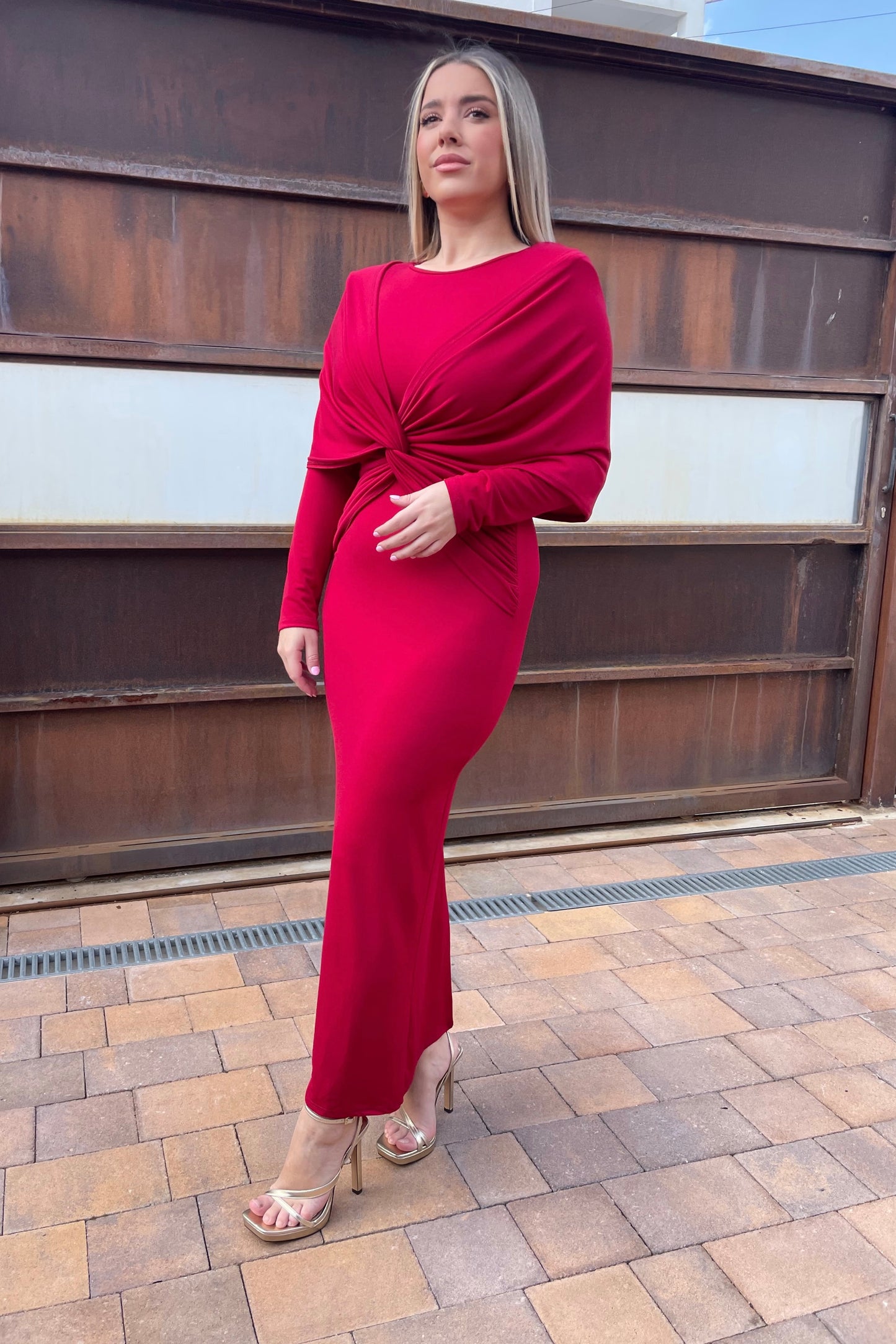 Vestido Lulama Rojo