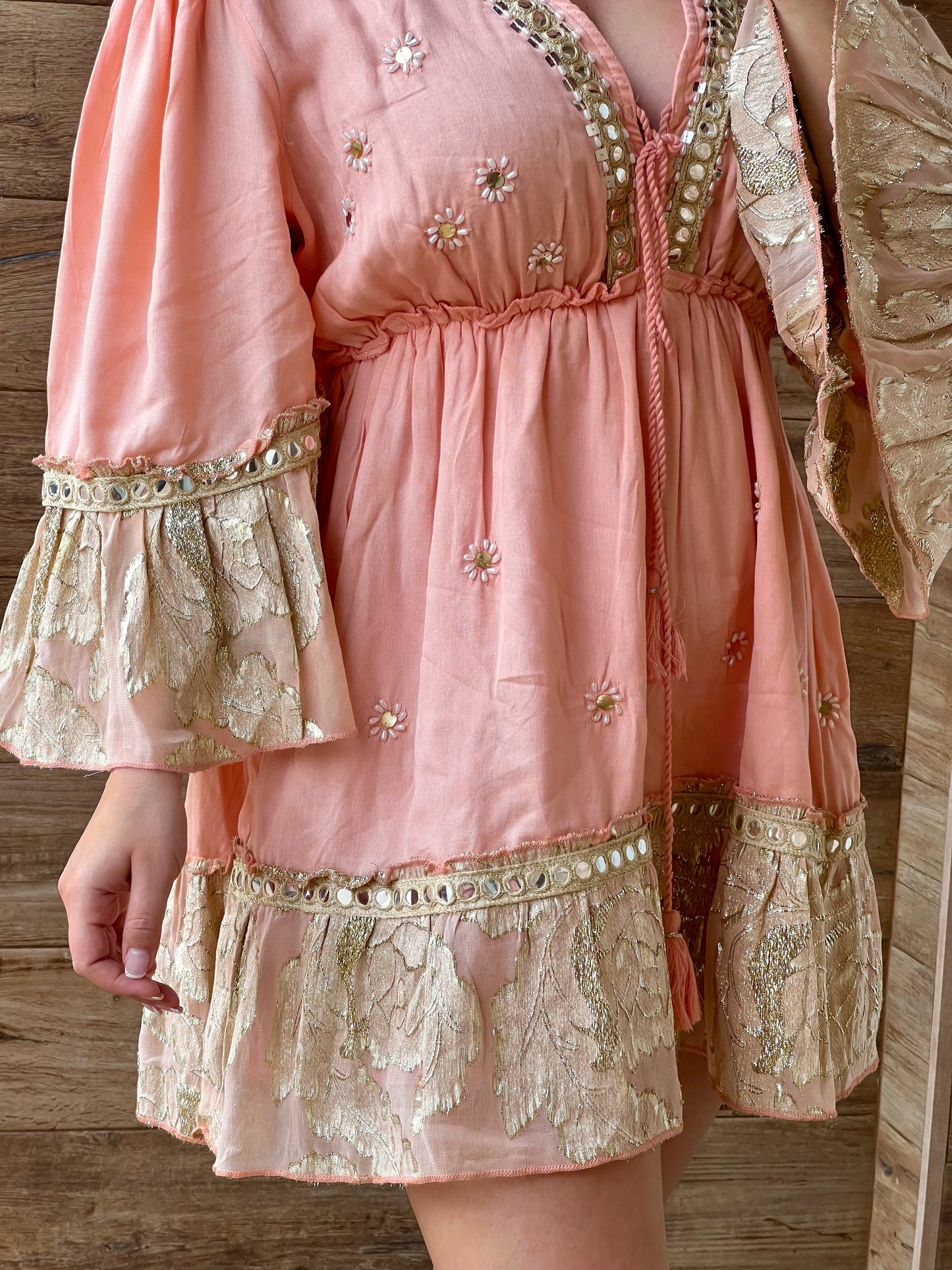 Vestido Boho Coral