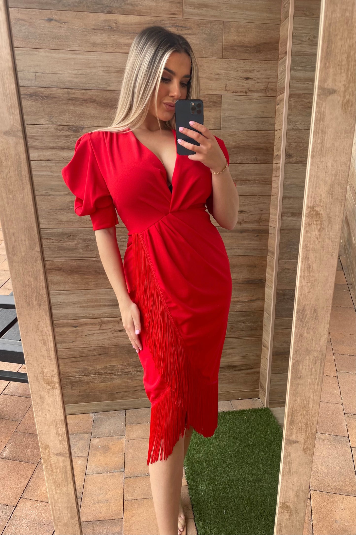 Vestido Zahara Rojo