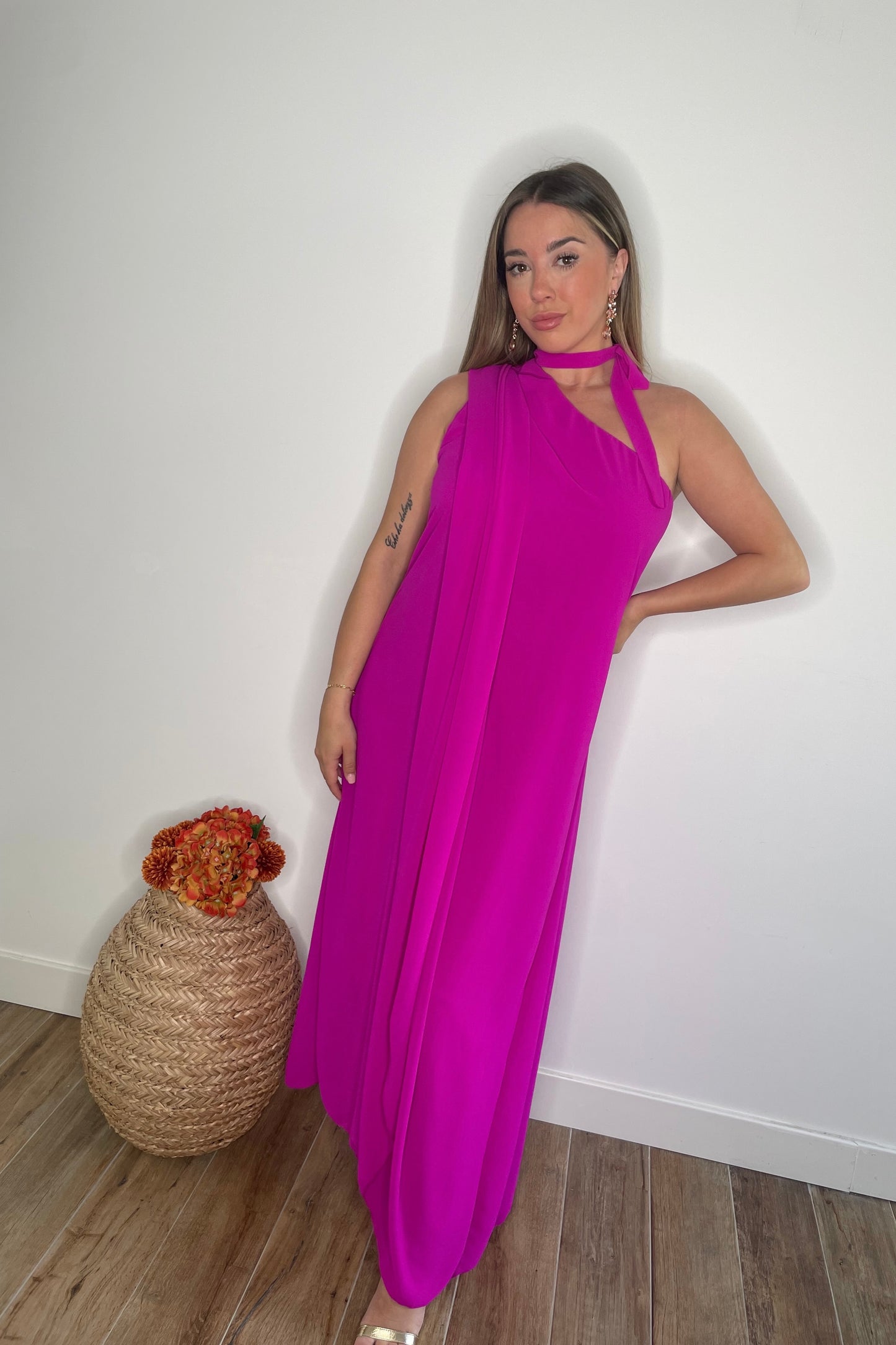 Vestido Ariel Buganvilla