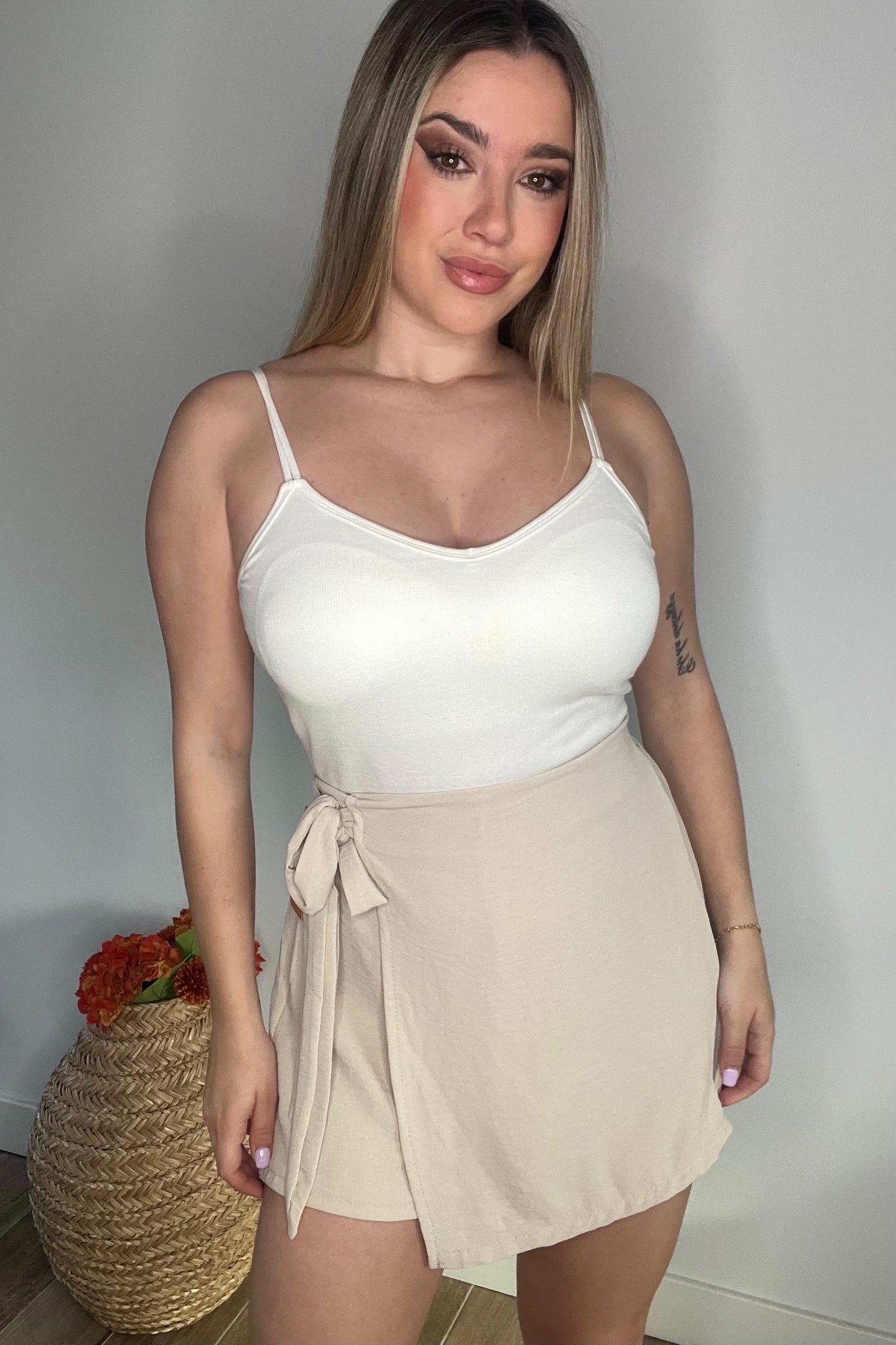 Falda/Pantalón Pareo beige
