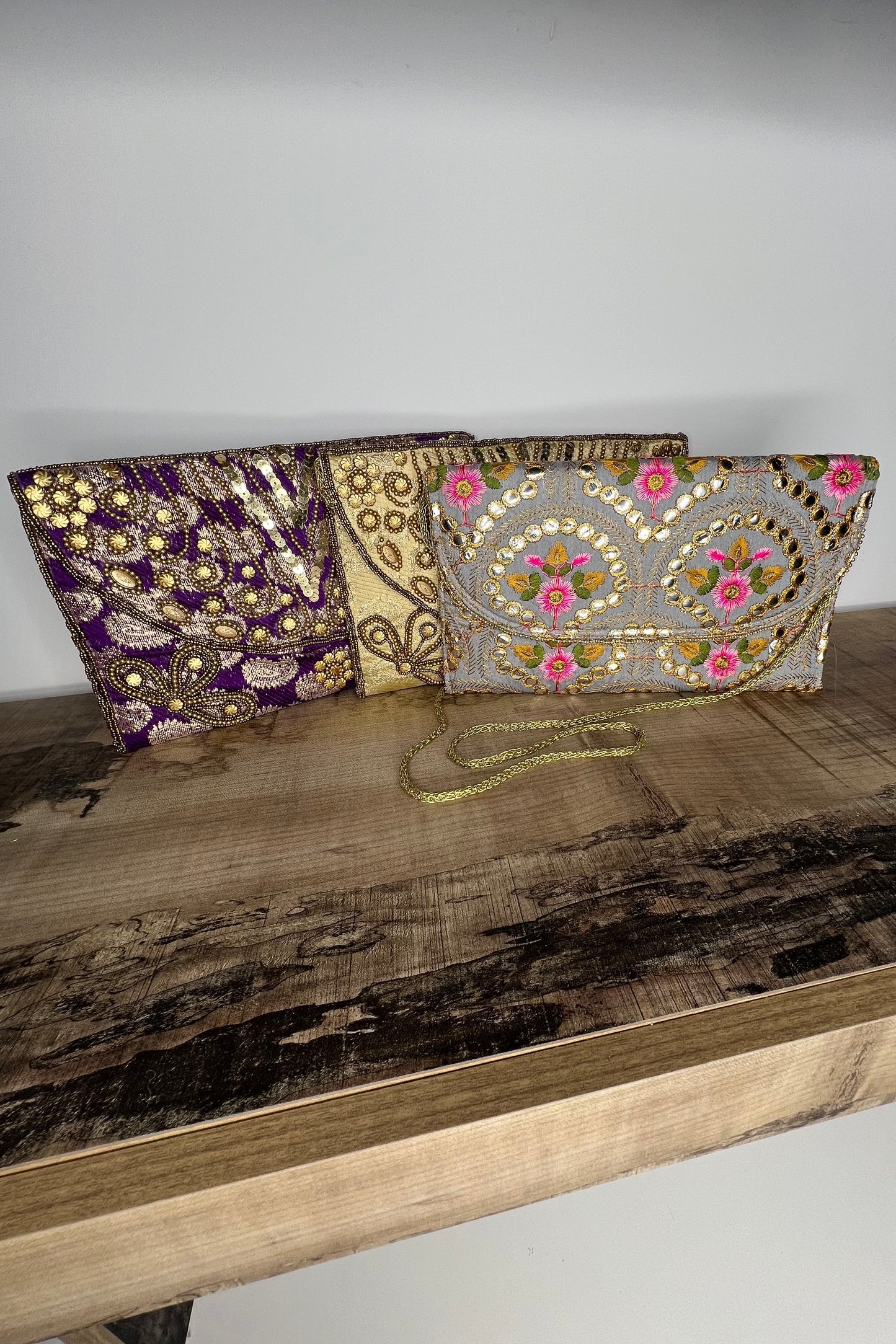 Cartera mano étnica