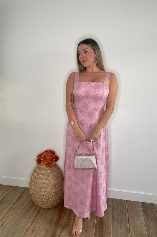 Vestido Gardenia Rosa