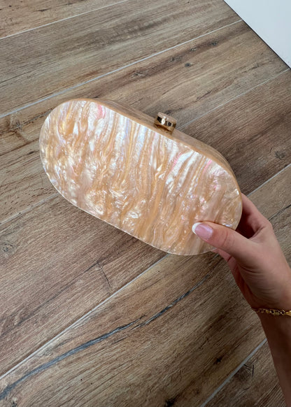 Bolso Clutch Nácar