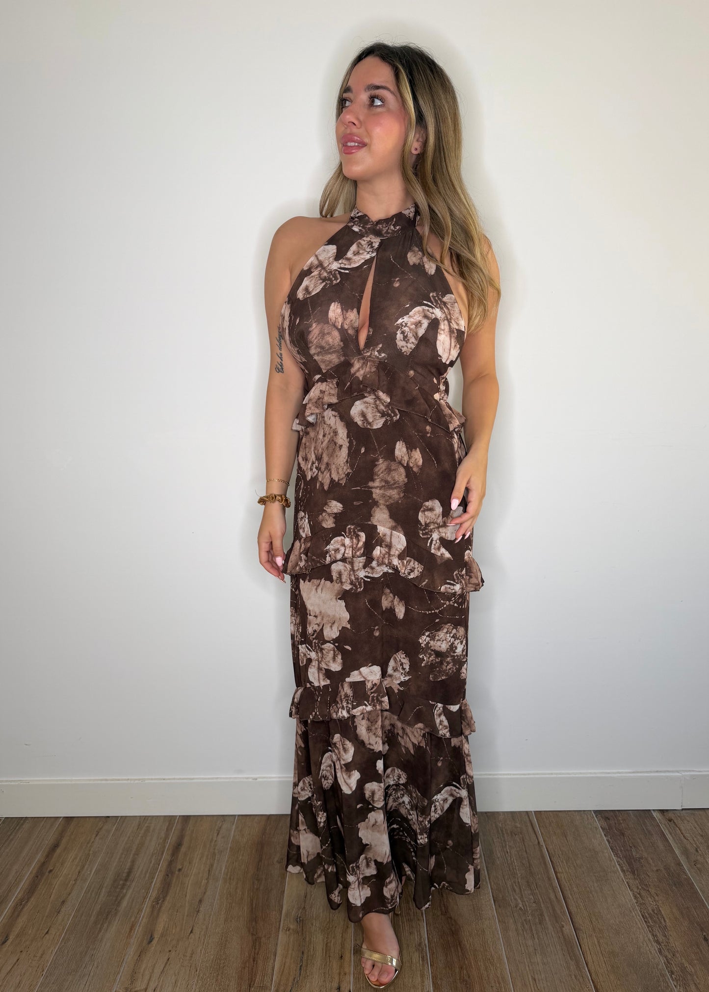 Vestido Maui Marrón