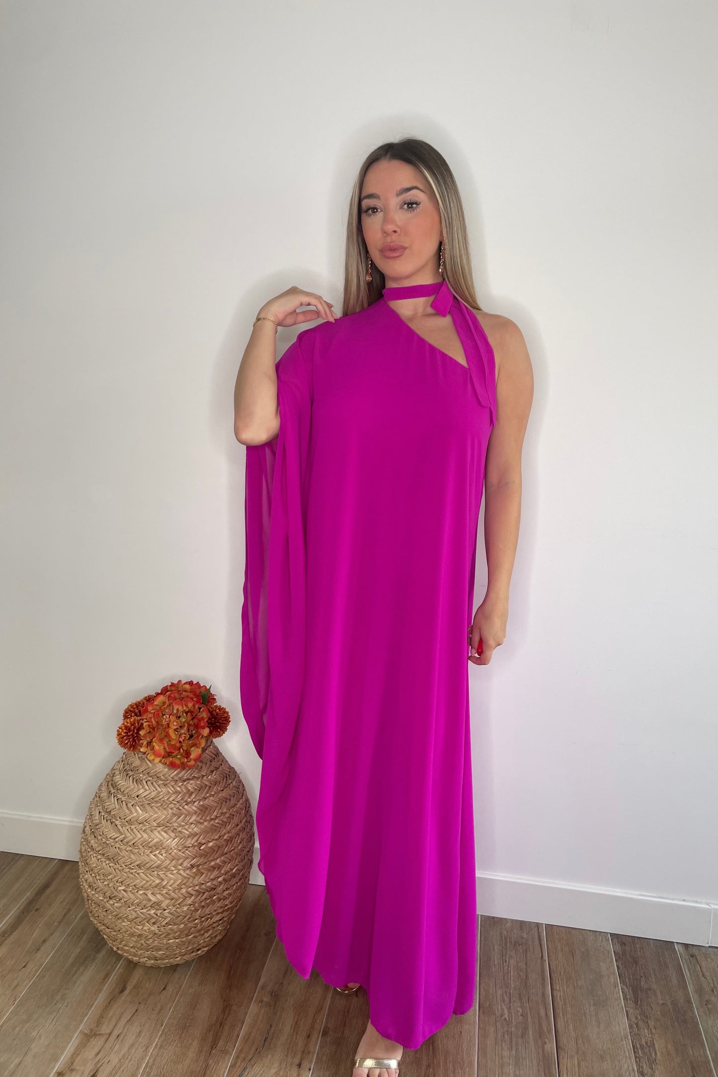 Vestido Ariel Buganvilla