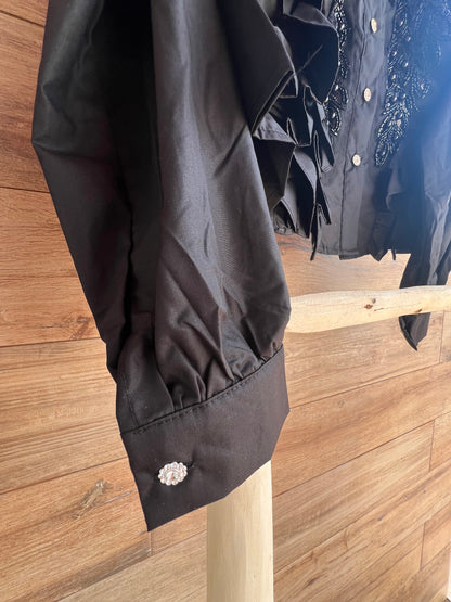 Camisa Fantasía negra