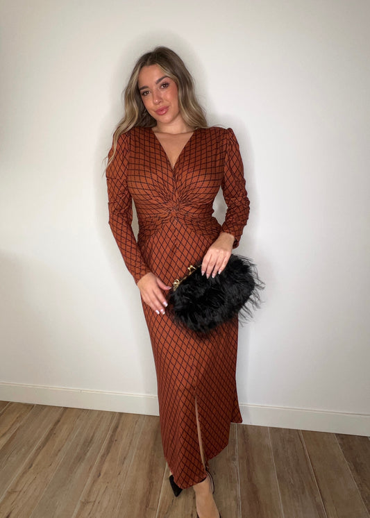 Vestido Aurora Naranja