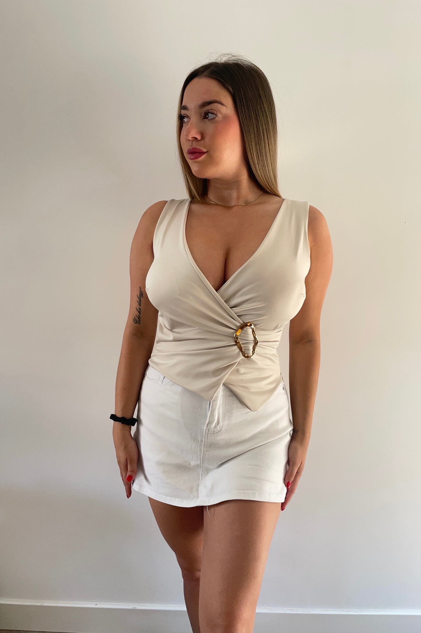 Top Grecia Beige
