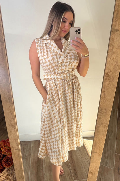Vestido Olimpia Beige
