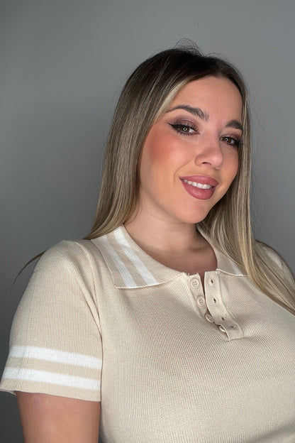 Polo beige