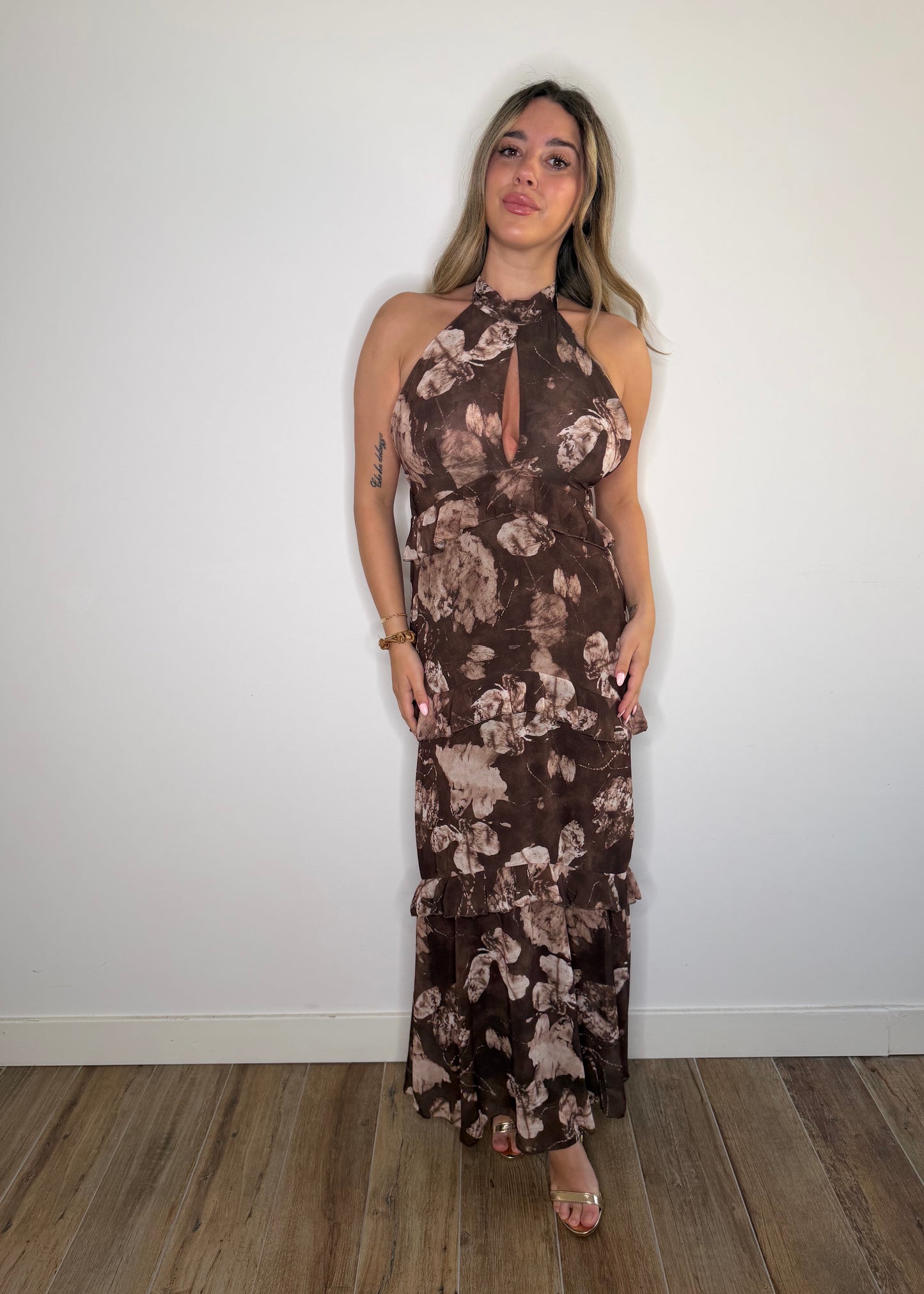 Vestido Maui Marrón