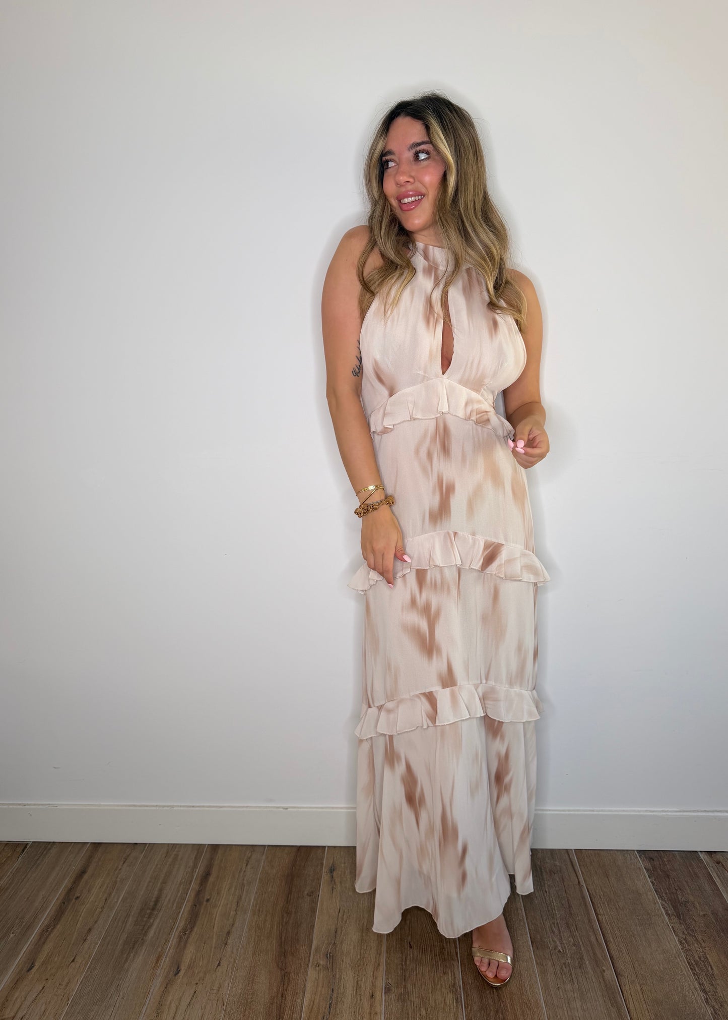 Vestido Maui Beige