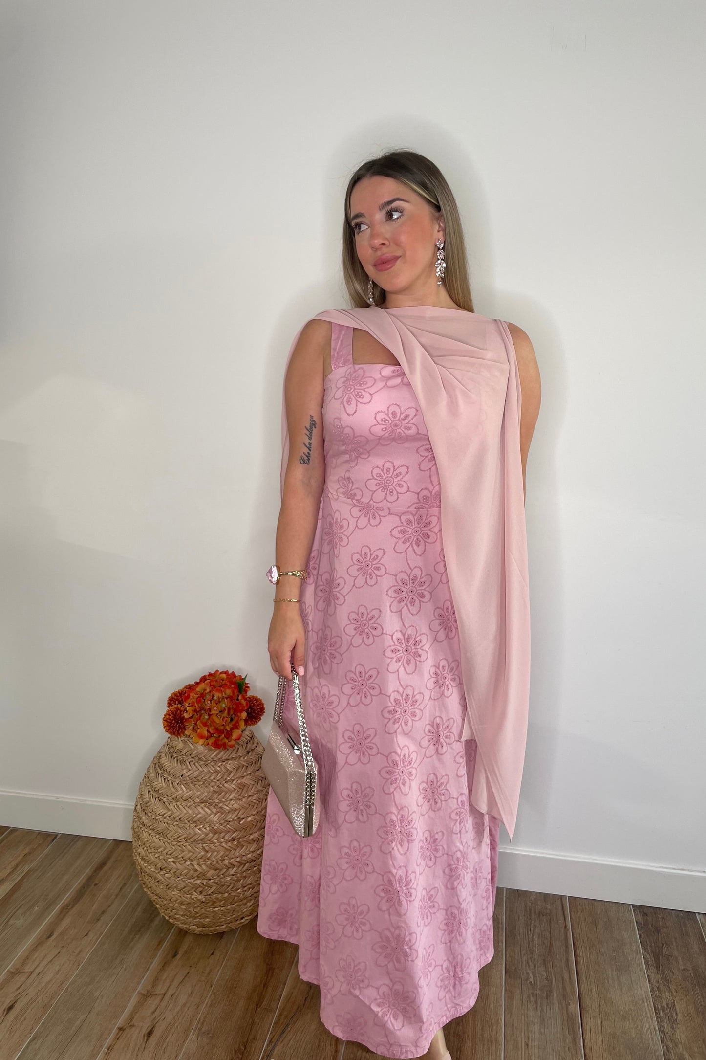 Vestido Gardenia Rosa