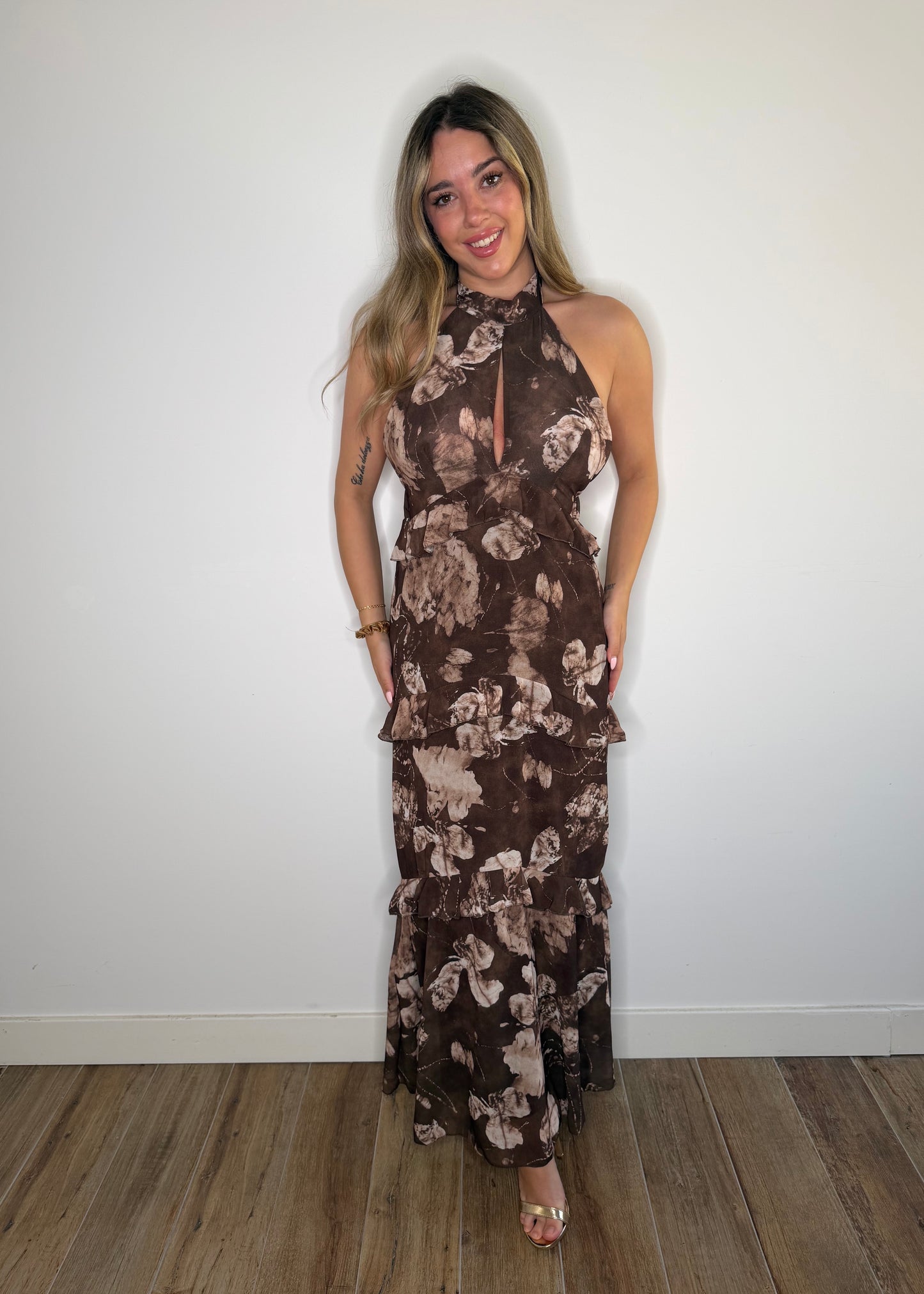 Vestido Maui Marrón