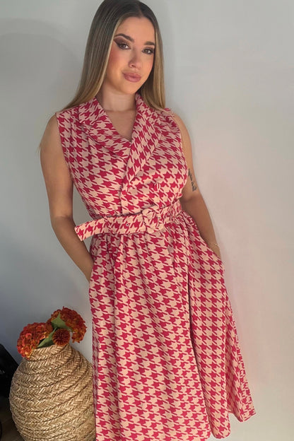 Vestido Olimpia Rosa