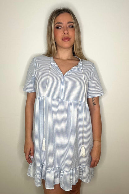 Vestido marinero azul