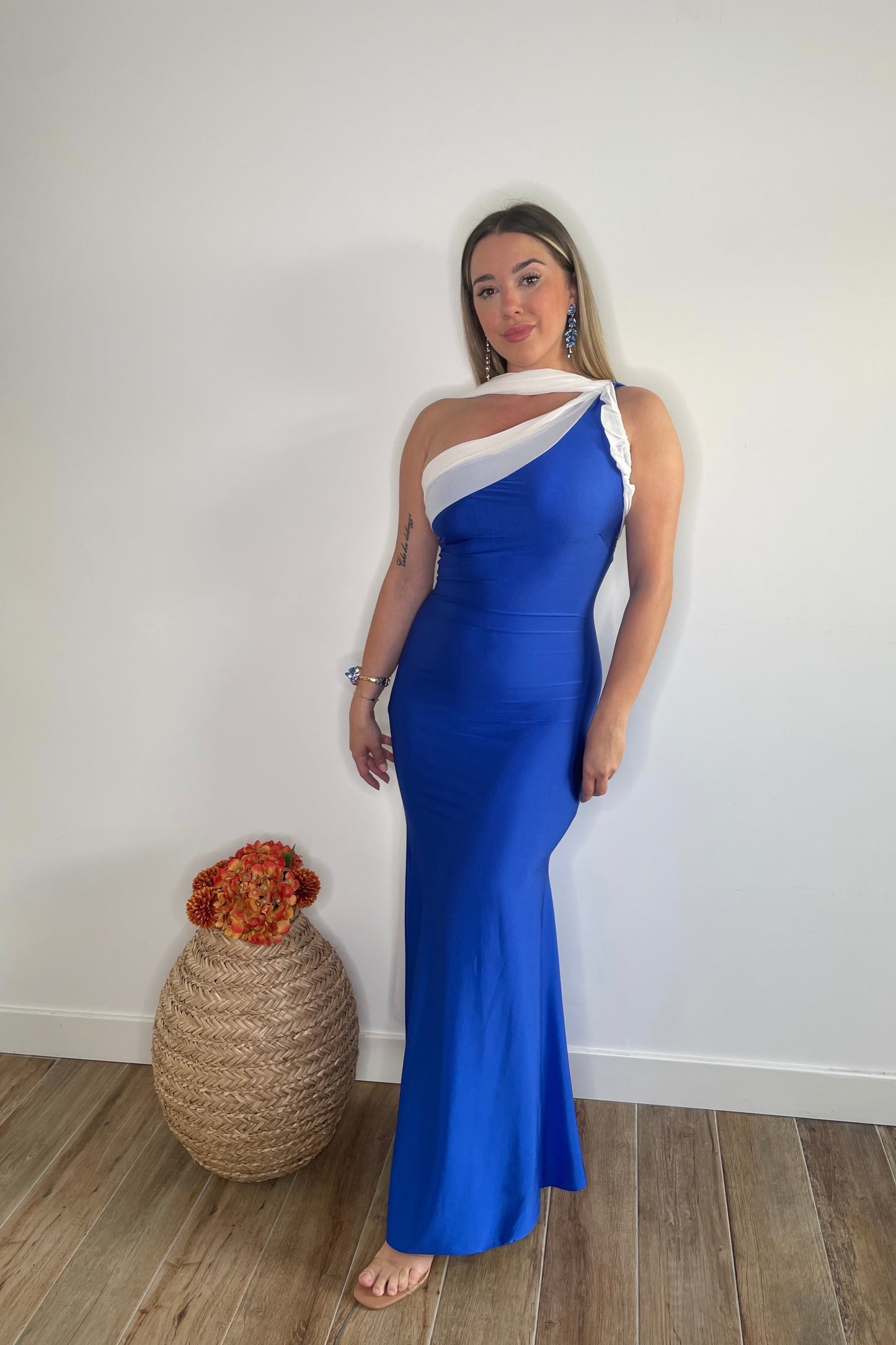 Vestido Gala Azul