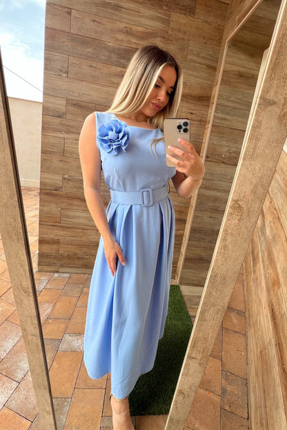 Vestido Elisa Azul